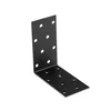 Ancoraggio angolare Nero Zincata 80 x 80 x 40 mm - Per Pezzo Compra Adesso
