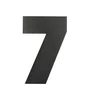 Ultime Pezzi Numero civico Nero 30cm Numero 7 - Per Pezzo