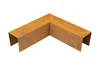 Super Prezzo Profilo di cordolo ad angolo retto in acciaio corten 20 x 5,2 x 6 cm - Al pezzo