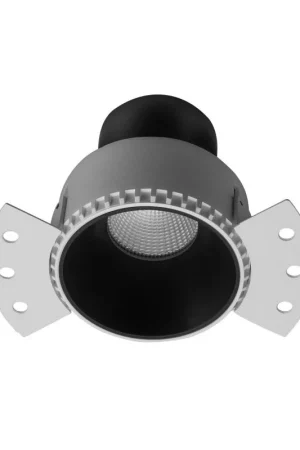 Faretto Da Incasso Rotondo XPOLI Arelux Bianco/Nero Per GU10 o GU5.3 Spedizione Espresso