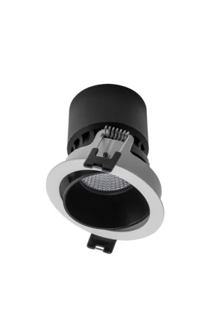 Faretto Da Incasso Rotondo Orientabile XPOLI Arelux Bianco/Nero Per GU10 o GU5.3 Pagamento Sicuro