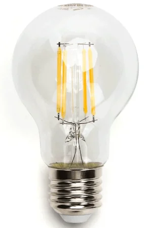 Consegna Rapida Lampadina Led a Filamento E27 a Bulbo A60 12W Bianco caldo 2700K