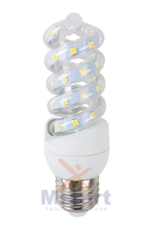 Vendita Finale Lampadina Led E27 Spirale 7W Bianco Freddo 6400K