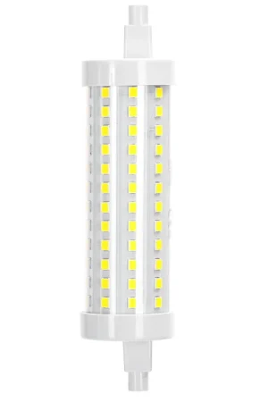 Spedizione Gratuita Lampadina Led R7S Lineare DIMMERABILE 118mm 12W SMD Bianco Freddo 6500K
