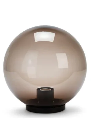 Ultima Occasione Ricambio Sfera Globo Fum&egrave; D.400mm + Base per palo da 60mm