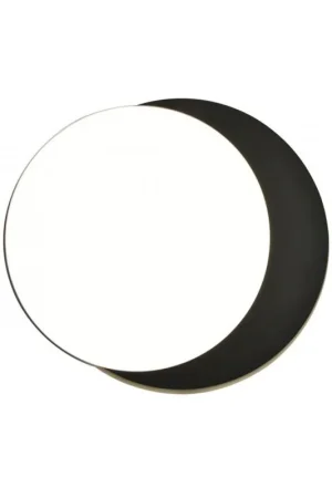 Ultima Occasione Plafoniera da Soffitto o Parete GOLETA Nero Opaco 24,3W CCT 3000K/4000K IP54