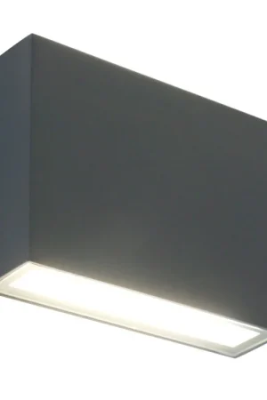 Subito Disponibile Applique da Parete MADRID 7 Up&Down Antracite 7W 740lm CCT IP65