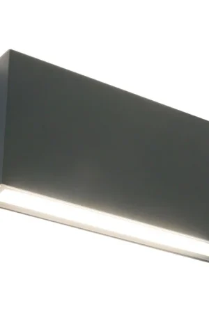 Ultime Pezzi Applique da Parete MADRID 24 Up&Down Antracite 24W 2900lm CCT IP65