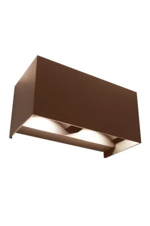 Ultima Occasione Applique da Parete MARBELLA DUO Corten 20W 2040lm CCT IP65