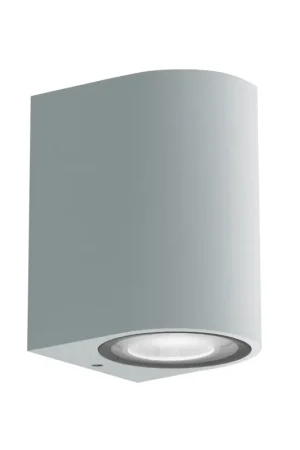 A Buon Prezzo Applique da Parete CORDOVA 1 Grigio Marina GU10 Max 7W IP65
