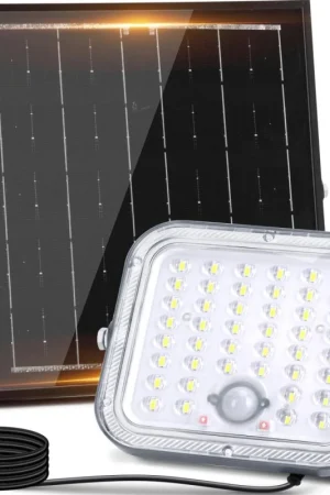 Bestseller Faro Solare 80W Con Sensore di Movimento e Crepuscolare 6500K 800Lm
