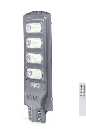 Super Prezzo Lampione Stradale Solare 200W Con Crepuscolare e Movimento 6500K IP65