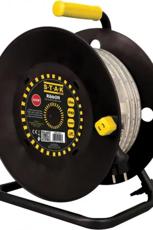 STAK RibbON Striscia LED Flex 25 Metri Luce Naturale 4000KIP65 per Uso Professionale in Cantiere Acquista Ora