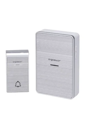 CAMPANELLO SENZA FILI A BATTERIE WIRELESS DIGITALE IP44 PORTE CASA UFFICIO PORTA 150M AIGOSTAR SILVER Offerta