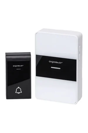 CAMPANELLO SENZA FILI A BATTERIE WIRELESS DIGITALE IP44 PORTE CASA UFFICIO PORTA 150M AIGOSTAR BIANCO Professionale