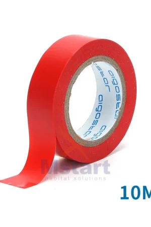 Spedizione Gratuita Nastro Isolante Rosso In Pvc Rotoli Da 10 - 15 - 20 - 25 Metri Aigostar