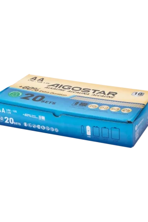 Vendita Finale Pack 20 Blister da 12 Batterie Aigostar AA Stilo 1.5V Alcaline
