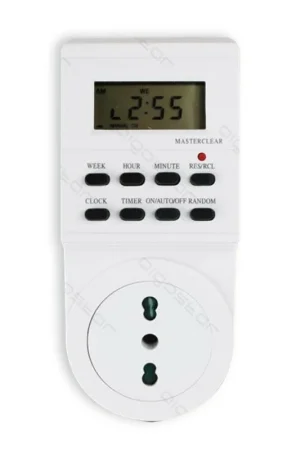 Aigostar Presa Elettrica 230V con Timer Digitale Temporizzatore Programmabile Ultimissimo Modello