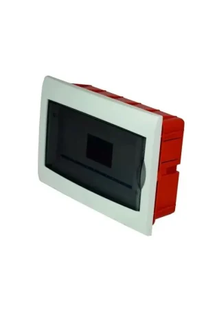 Affare Centralino da Incasso 12 moduli Bianco e Portello Fum&egrave; 315x215x75mm