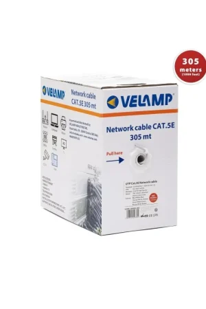 Consegna Rapida Cavo di Rete CAT5E UTP Bobina 305 Metri in Pull Box