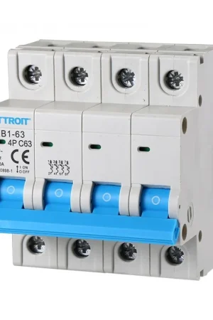 Super Prezzo Ettroit Interruttore Magnetotermico 4P 63A 380V 6KA JX146360