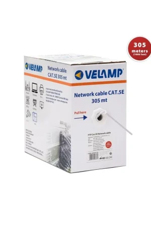 Compra Adesso Cavo di Rete CAT5E FTP Bobina 305 Metri in Pull Box