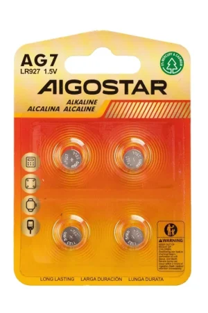 Batteria a Bottone AG7 LR927 1.5V 4 PZ Aigostar Occasione