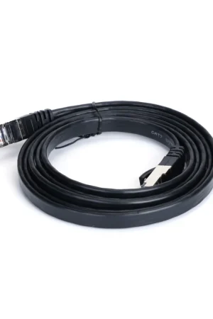 Cavo di Rete Ethernet Piatto cat.7 Nero 1,5 Metri Aigostar Must-Have