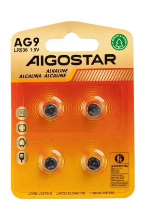 Super Prezzo Batteria a Bottone AG9 LR936 1.5V 4 PZ Aigostar