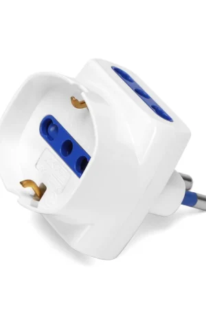 Super Prezzo Adattatore Spina Tripla Grande 16A Bipasso e SchukoAigostar