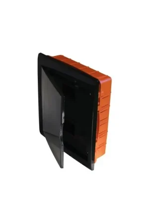 Centralino da Incasso 24 moduli Nero e Portello Fum&egrave; 315x365x80mm FAEG Promo Stagionale