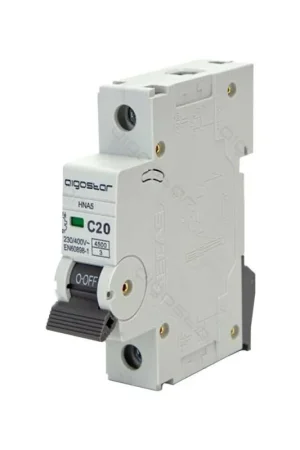 Compra Online Interruttore Automatico Modulare Magnetotermico 1P 20A Curva C Aigostar