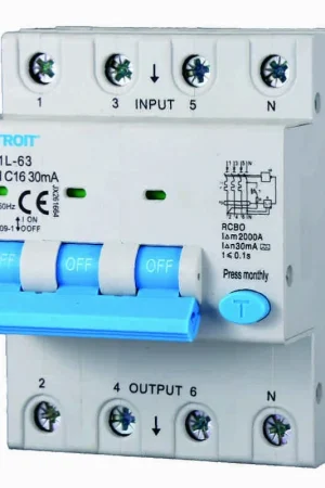 Bestseller Ettroit Magnetotermico Differenziale 3P+N 16A 30mA 380V-6KA CLASSE A JX261664