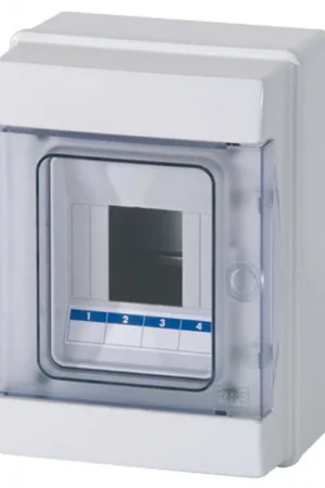 Centralino da Parete Stagno Con Sportello IP65 2/4 Moduli 145x200x105 Promozione