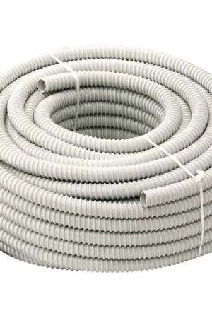 Tubo Corrugato Diametro 32MM Bianco Senza Tirafilo Euronorm Affare