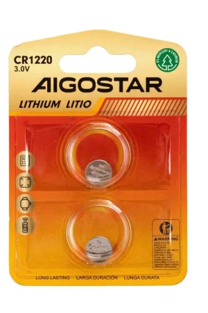 Batteria a Bottone CR1225 3V 2 PZ Aigostar Prezzo Ridotto