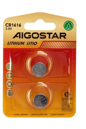 Batteria a Bottone CR1616 3V 2 PZ Aigostar Miglior Prezzo