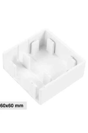 Tappo Di Chiusura Per Canaline Passacavi 60X60 In Plastica Bianco ART. 56260606 ELMARK Prezzo Di Fabbrica