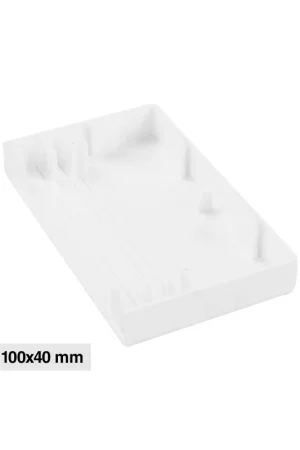 Tappo Di Chiusura Per Canaline Passacavi 100X40 In Plastica Bianco ART. 562100406 ELMARK Compra Oggi Stesso
