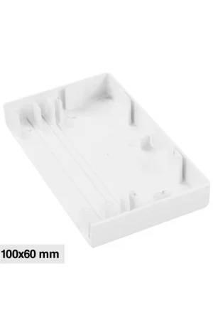 Tappo Di Chiusura Per Canaline Passacavi 100X60 In Plastica Bianco ART. 562100606 ELMARK Bestseller