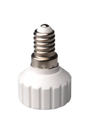 Adattatore Portalampada da E14 a GU10 Bianco 250V Saldi