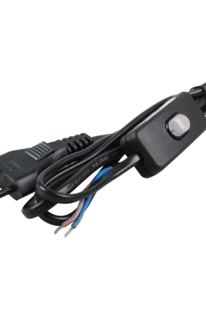 Affare Cavo di Alimentazione Spina Italiana 10A 1,5m Con Interruttore Nero