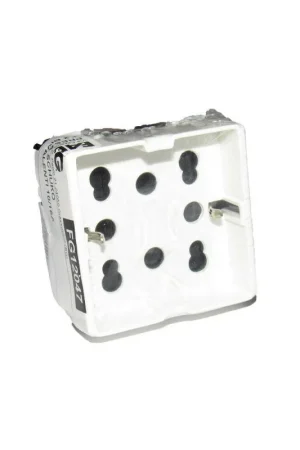 A Buon Prezzo Faeg Frutto Compatibile serie System Gewiss presa schuko + 2 bivalenti 10A 16A