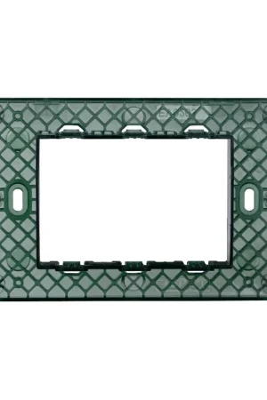 Supporto 3 Moduli Compatibile Vimar Plana Scelto Dai Clienti