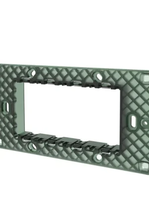 Supporto 4 Moduli Compatibile Vimar Plana Di Tendenza