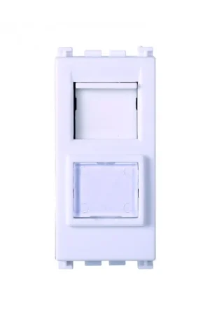 Subito Disponibile ConnettoreRJ45 CAT5 Compatibile Vimar Ark&egrave; Bianco