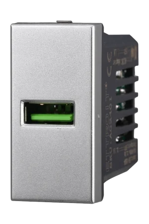 Acquista Ora Presa USB 2.1AMH Compatibile Bticino Axolute
