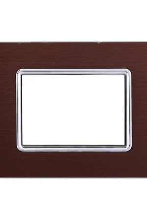 Vendita Finale Placca in Alluminio Bronzo Compatibile Bticino Living Light 3 - 4 - 7 Posti