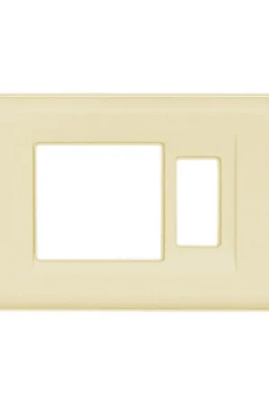 Compra Adesso Placca 2 Posti Serie Click Compatibile Magic Bticino Avorio