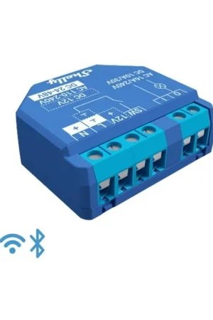 Affare Shelly Plus 1 -Smart Relay 16AAC/DC WiFi/BT + cont. pulito